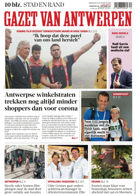 Cover of Gazet van Antwerpen Stad en Rand
