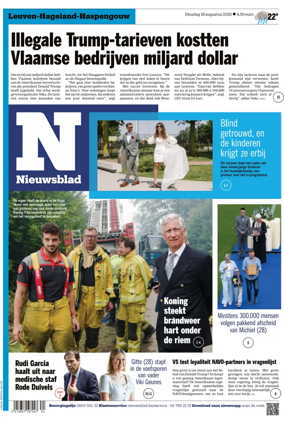 Cover of Het Nieuwsblad