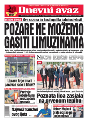 Cover of Dnevni avaz