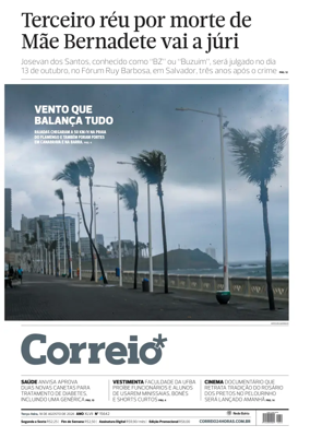 Cover of Correio da Bahia