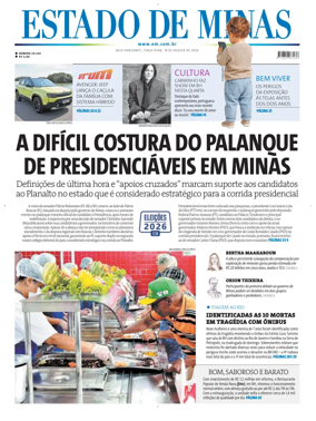 Cover of Estado de Minas (Brazil)