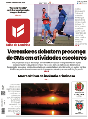 Cover of Folha de Londrina