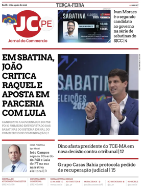 Cover of Jornal do Commercio