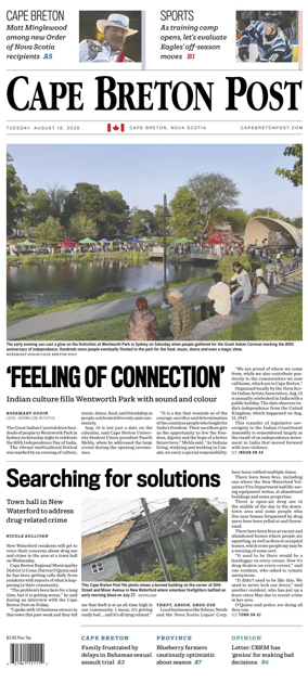 Cover of Cape Breton Post