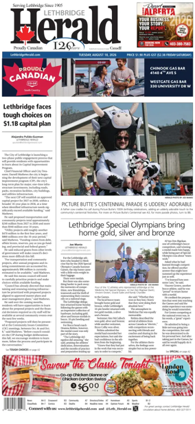 Cover of Lethbridge Herald
