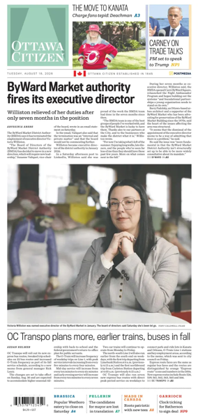 Cover of Ottawa Citizen