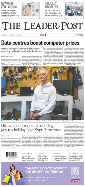 Cover of Regina Leader-Post