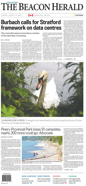 Cover of The Beacon Herald