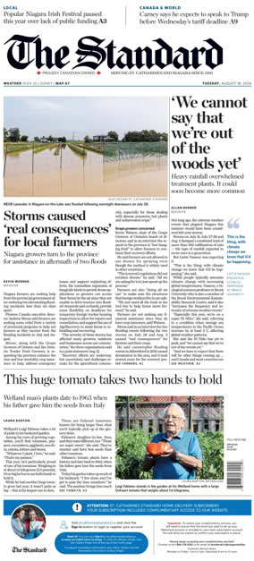 Cover of The Standard (St. Catharines)