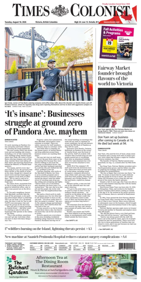 Cover of Times Colonist