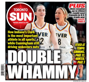 Cover of Toronto Sun