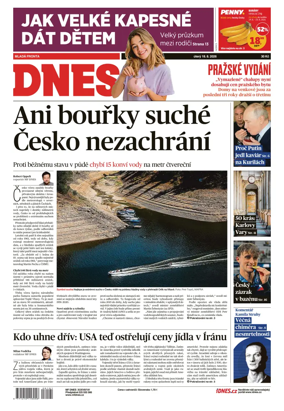 Cover of Dnes Prague Edition