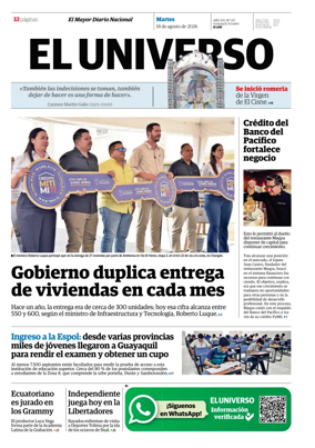 Cover of El Universo