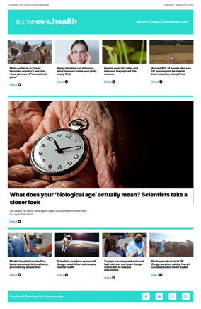Cover of Euronews Health (English) Compiled Edition