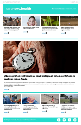 Cover of Euronews Health (Spanish) Compiled Edition