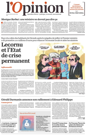 Cover of L'Opinion