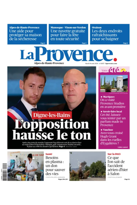 Cover of La Provence Alpes-de-Haute-Provence