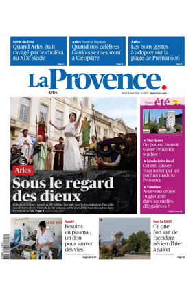 Cover of La Provence Arles