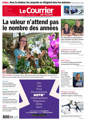Cover of Le Courrier de l’Ouest (Angers)