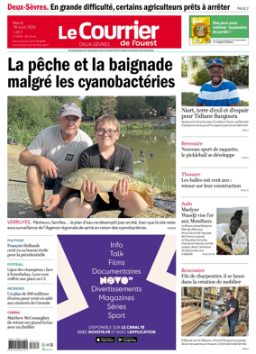 Cover of Le Courrier de l’Ouest (Deux-Sevres)