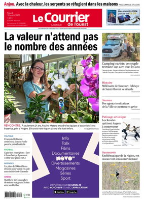 Cover of Le Courrier de l’Ouest (Saumur)