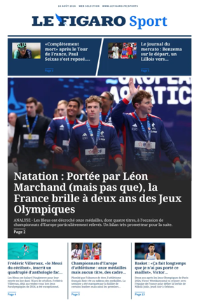 Cover of Le Figaro Sport