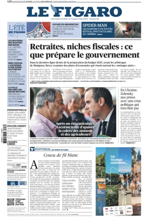 Cover of Le Figaro