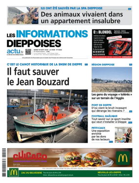 Cover of Les Informations Dieppoises