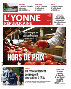 Cover of L'Yonne Republicaine