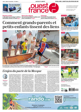 Cover of Ouest France (Challans / Saint-Gilles-Croix-de-Vie)