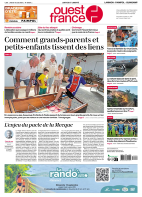 Cover of Ouest-France (Lannion / Paimpol / Guingamp)