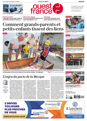 Cover of Ouest France (Manche)