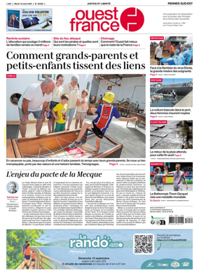Cover of Ouest-France (Rennes Sud-Est)