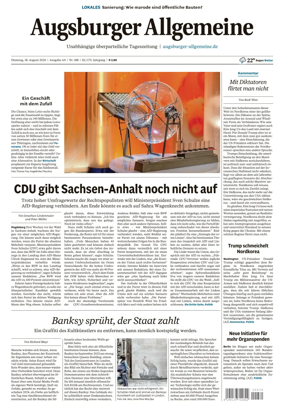Cover of Augsburger Allgemeine (Ausgabe Stadt)