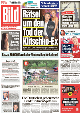 Cover of BILD Mecklenburg