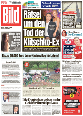 Cover of BILD Westfalen