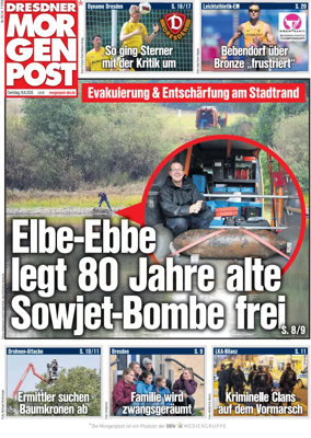 Cover of Dresdner Morgenpost