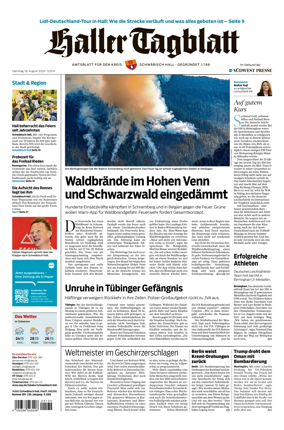 Cover of Haller Tagblatt