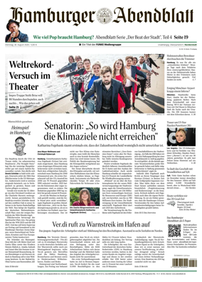 Cover of Hamburger Abendblatt (Norderstedt)