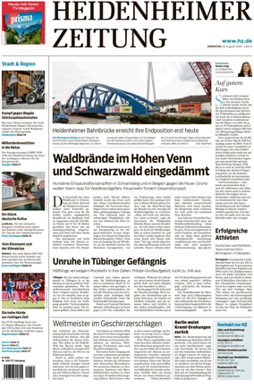 Cover of Heidenheimer Zeitung