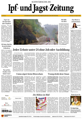 Cover of Ipf- und Jagst-Zeitung