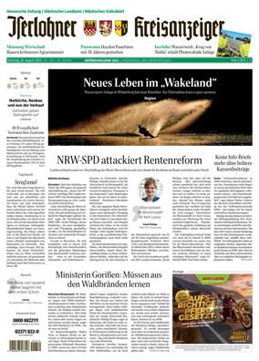 Cover of Iserlohner Kreisanzeiger und Zeitung (Iserlohn)