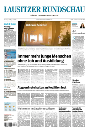 Cover of Lausitzer Rundschau