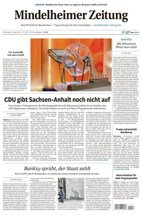 Cover of Mindelheimer Zeitung