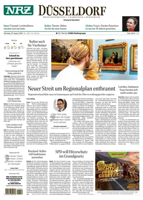 Cover of Neue Rhein Zeitung (Dusseldorf)