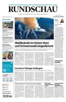 Cover of Rundschau fur den Schwabischen Wald – Der Kocherbote