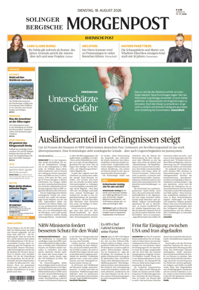 Cover of Solinger Bergische Morgenpost/Remscheid