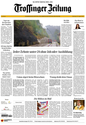 Cover of Trossinger Zeitung