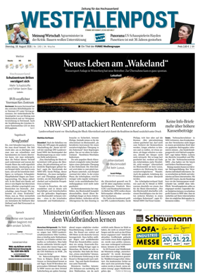 Cover of Westfalenpost (Brilon)
