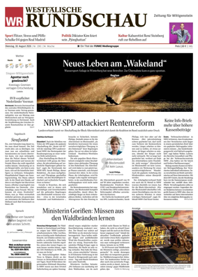 Cover of Westfalische Rundschau (Bad Berleburg Wittgenstein)